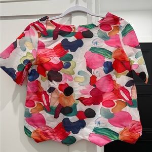Colorful Women's Cropped Top
